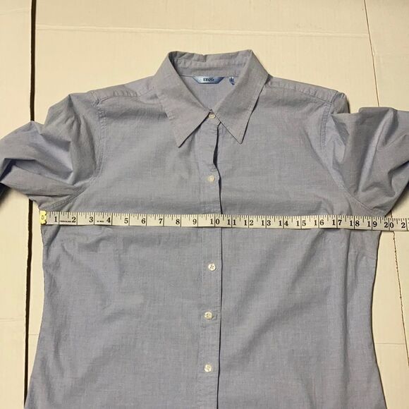 IZOD,
Women’s top,blue, button down,3/4 sleeves, L‎ - Picture 3 of 7